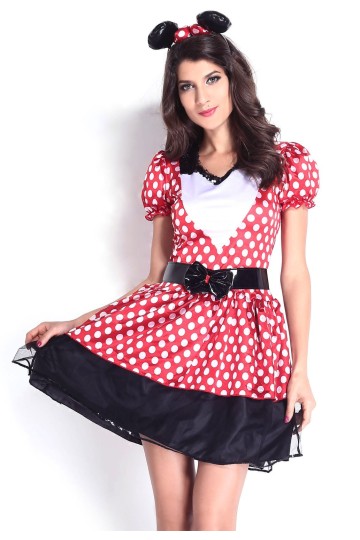 Dámský kostým Minnie od Myšáka Mickeyho Dámský kostým Minnie od Myšáka Mickeyho