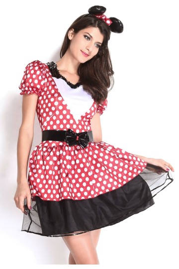 Dámský kostým Minnie od Myšáka Mickeyho Dámský kostým Minnie od Myšáka Mickeyho