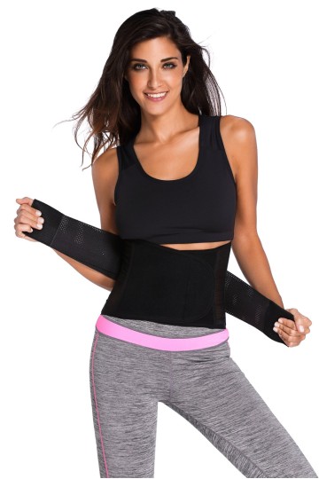 Černý stahovací korzet Černý stahovací korzet