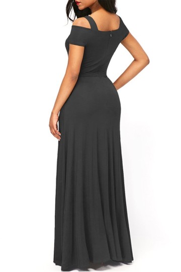 Šedivé dlouhé šaty Šedivé dlouhé šaty