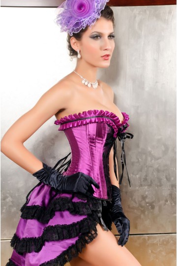 Fialový korzet Fialový korzet