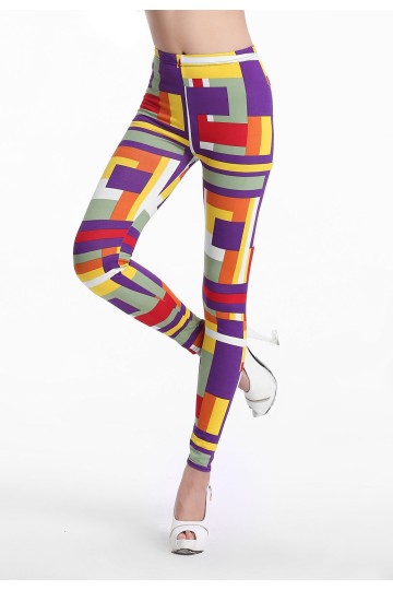 Levné barevné legíny 