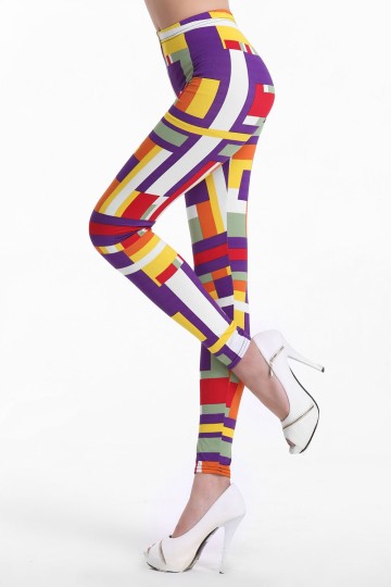 Levné barevné legíny 