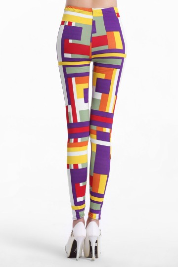 Levné barevné legíny 