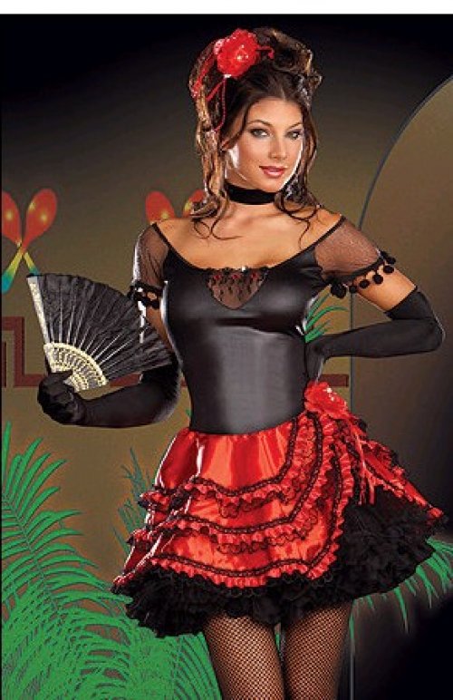 Kostým španělká lady
