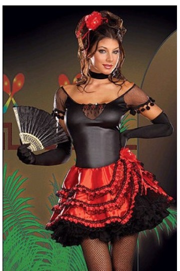 Kostým španělká lady