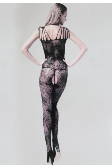 Černé erotické bodystocking Černé erotické bodystocking