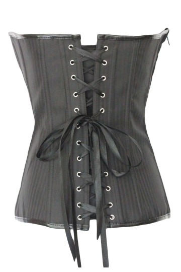 Levný jaquard korzet se zipem