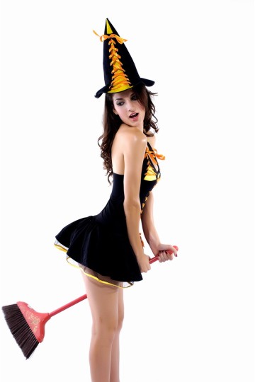 Dámský kostým mladá čarodějka