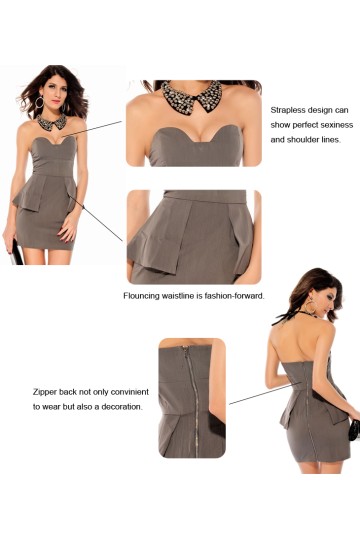 Černé koktejlové šaty se zipem