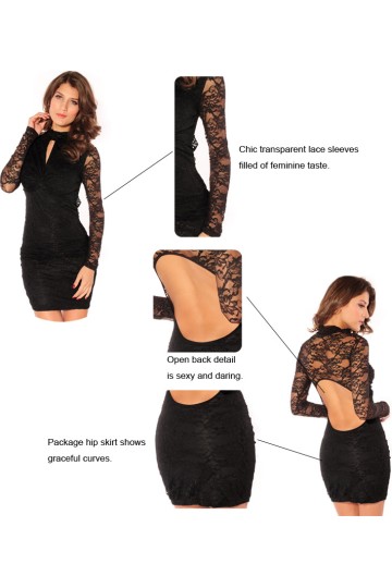 Černé krátké společenské šaty Černé krátké společenské šaty