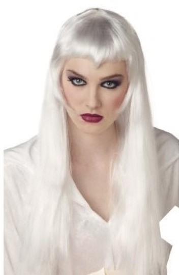 Bílá dámská paruka Bílá dámská paruka